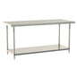Metro Tableworx Stationary Table with Solid Bottom Shelf