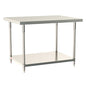 Metro Tableworx Stationary Table with Solid Bottom Shelf