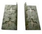 Tack Board Marker Board Attachment Brackets Pair
