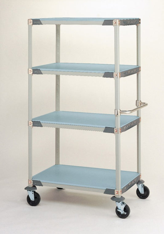 MetroMax i Solid Shelf Stem Caster Carts