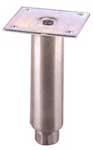 6" stainless steel leg