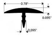 haowrth t molding for flipper door units