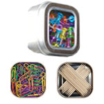 Square Magnetic Tins